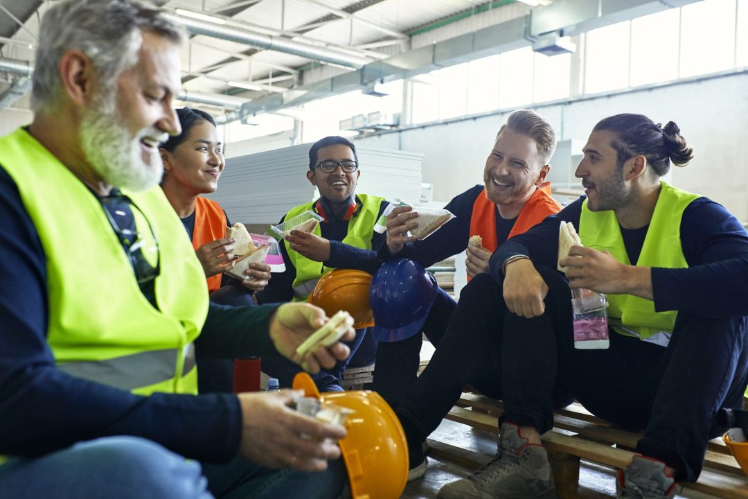Recycling and general waste segregation at business premises